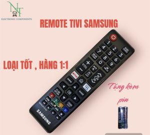 Remote điều khiển tivi SAMSUNG loại tốt . SAMSUNG BN59-01315D . Tặng kèm pin sử dụng