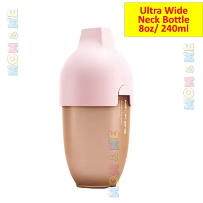 He or She Ultra Wide Neck Baby Bottle 160ML/ 240ML/ Nipple