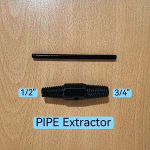 PVC/PPR/PE Pipe Internal and External Drill Tool Integrated Threading Tool/Pipe Extractor(1/2"3/4")