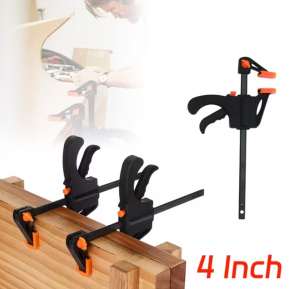 F-Clamp Heavy Duty Clamp 4/8/Inches Quick Grip Woodworking Bar Clamp Clip Wood Carpenter Tool