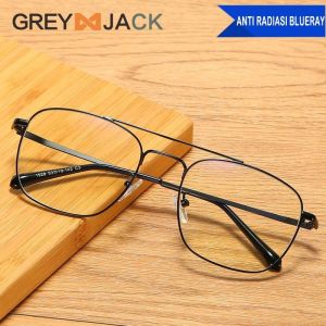 Grey jack Kacamata Photocromic/Polarized 2IN1 Kacamata Style Aviator Design Simple Metal Fashion Pria Terbaru 1928