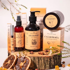 COMBO CỐT GỘI BỒ KẾT 4 SP Phương Anh (Dầu Gội ủ xã serum mixịt tóc)Giảm Rụng Mọc TócMượt Tóc - CHÍNH HÃNG DATE MỚI