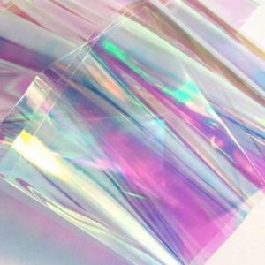 20 Lembar Kertas buket bunga plastik hologram wrapping paper KB6045