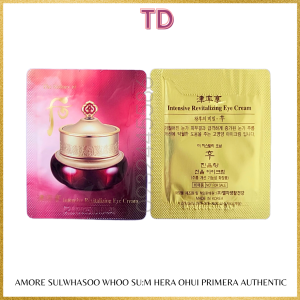 10 gói Kem mắt Whoo đỏ xóa nhăn giảm thâm chân chim Whoo jinyulhyang intensive revitalizing eye cream 1ml 4ML