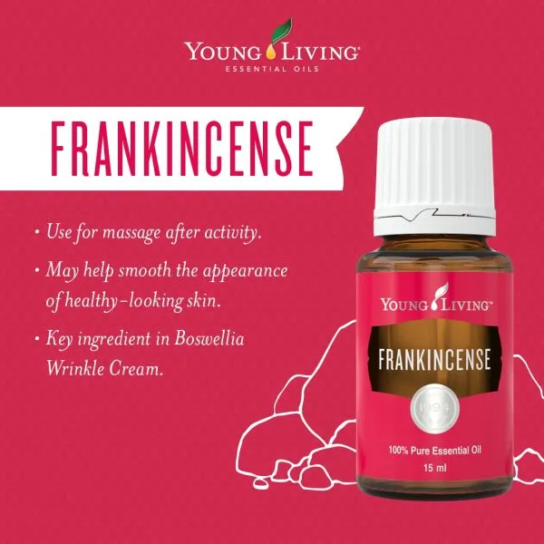 100% Original Young Living FRANKINCENSE Pure Essential Oil Blend
