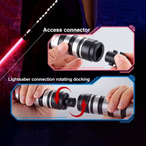 [SG READY STOCK]7Color Switchover Retractable Induction Lightsaber Toys Star Wars Laser LED Sword Set Childrens Toy