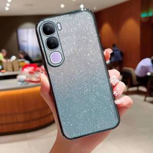 Casing ViVO V40 Lite Soft Case Aesthetic Glitter Premium