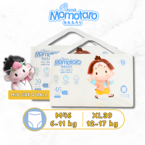 MOMOTARO Popok Celana Bayi Mix Size M46 dan XL39