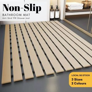 SG Non Slip Bathroom Mat Anti-Slip Shower Mat Heavy Duty Anti Fall Floor Mat by TheHomeShoppe (LOCAL STOCKS)