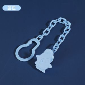 Dây đeo ti giả gặm nướu chống rơi cho bé chất liệu nhựa không chứa BPA