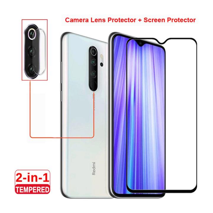 In For Xiaomi Redmi Note Pro Note 9H HardnessFull Covered  Tempered Glass Screen Protector Camera Lens Protector Lazada PH