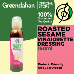 Greendahan KETO DRESSING Roasted Sesame Vinaigrette 150ml - Diabetic Friendly No Sugar Added