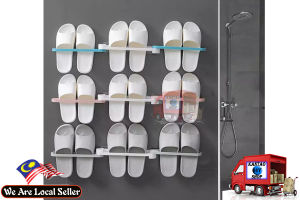 Smart Home Foldable Wall Mounted 3 in 1 Shoe Hanger
