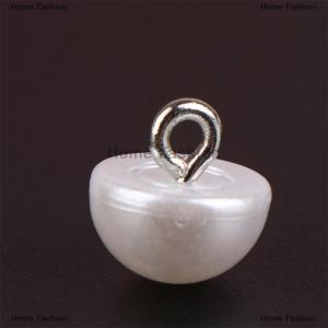 [COD] Home Fashion 10Pcs 10mm 12mm Mushroom Faux Plastic Shirt Semicircle Buttons Shank Button For Clothing Decorative Mini Sewing DIY