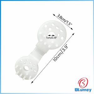 Blumey ตัวล๊อคแสลนวงกลม 10 ชิ้น ตัวหนีบสแลนแบบพลาสติก ทำหลังคากันแสง Shade Cloth Plastic Clips