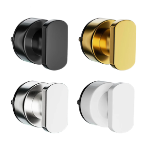 Thực tế mà không cần khoan núm hút cao su xử lý dễ dàng cài đặt vật liệu ABS chắc chắn cho phòng tắm nhà bếp phòng ngủ