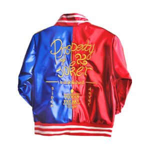 Suicide Squad Harley Quinn Cosplay Costumes Girls Women T-Shirt Shorts Embroidered Jackets Accessories 7Pcs Set