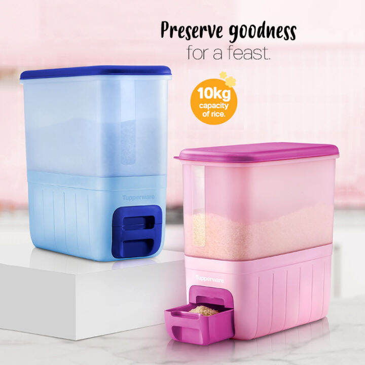 Tupperware 10kg Rice Smart | Lazada Singapore