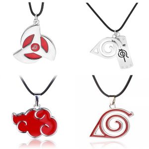 อะนิเมะนารูโตะสร้อยคอแสงอุษาอิทาจิคาคาชิโลหะจี้ฮิปฮอปเครื่องประดับอุปกรณ์คอสเพลย์