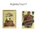 CARD Bintang Sepak Bola Football Player Fan Cards 54lembar Kartu Bintang Sepak Bola Dunia Masa Kini Mantap Untuk Fans Sepak Bola RONALDO. 