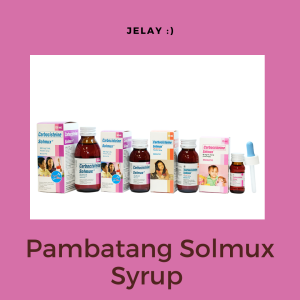 Solmux Pediatric Syrup 120 ml 200 Mg/5 ml
