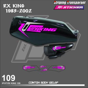 RX KING 1983-2002 (COD) STIKER STRIPING MOTOR YAMAHA RX KING - STIKER LIST GRAFIK SIMPLE WARNA VARIASI DESAIN RACING HOLOGRAM DAN TRANSPARAN BISA COD IP.KODE 109