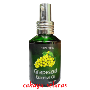 GRAPE SEED OIL PLUS 60ML | MINYAK BIJI ANGGUR | PERAWATAN RAMBUT