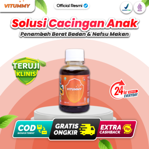 Vitummy Kremi Herbal Nutrisi Anak- Madu & Ekstrak Pepaya - Solusi Anak Aktif
