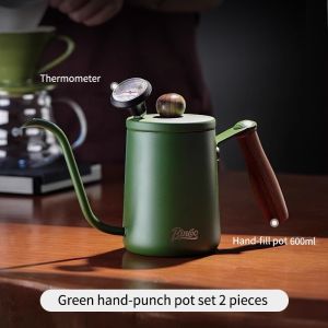 BINCOO Coffee Pot Hand Brewer Coffee Utensils Set 600ML