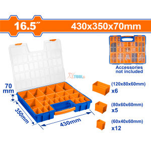 Hộp đựng linh kiện 135"-165" WADFOW hộp đựng đa năng Tay cầm rộng tích hợp để mang theo dễ dàng và ổn định