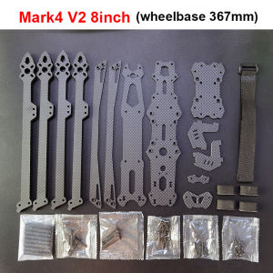 Mark4 V2 Mark 4 7inch 295mm / 8inch 367mm / 9inch 387mm / 10inch 427mm 3K Full Carbon Fiber TrueX Frame for FPV Camera Kit fly plane