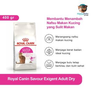 ROYAL CANIN SAVOUR EXIGENT 400GR FRESH PACK KHUSUS KUCING PEMILIH SUSAH MAKAN