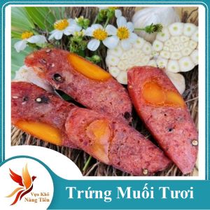 LẠP XƯỞNG TƯƠI TRỨNG MUỐI NẠC NHIỀU