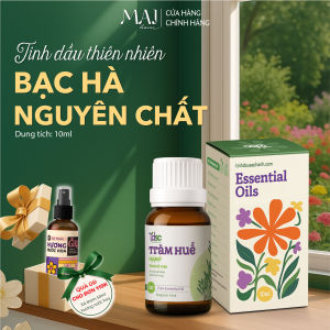 Tinh Dầu Bạc Hà Nguyên Chất ABURA 10ml Tinh Dầu Đuổi Chuột Lọc Không Khí Massage Chân
