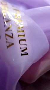 Kain organza silk premium / Kain silk organza Grade A ( Harga 05 mtr)