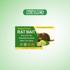 Rat Bait Noni Tablets Fast Acting Odorless Rat Killer Poison Powerful Mouse Killer for Big Mouse Rats Control Protect for Home & Crops