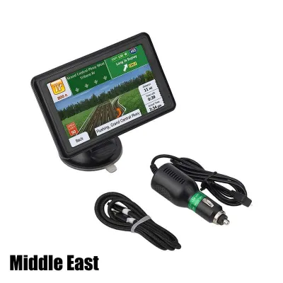 5 inch GPS Navigator Device 8GB 128MB Middle East Map Supported Easy to Use .DriveProAuto