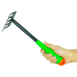 CASA VIDA Hand Trowel Rake - gardening Garden Hoe Prongs Planting Shovel Weeding Tools Kalaykay plant