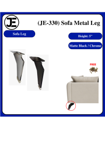 5"  Furniture Upholstery Solid Steel Sofa Leg High Class Leg Furniture Leg Cabinet Leg DIY (JE-330)