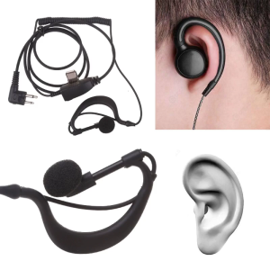 GShape Earpiece with PTT MicWalkieTalkie Headset for Hytera BP510 BP516 BP 510 516 BP-510 BP-516 AP58