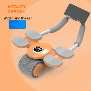 Roller Abs Multi-functional Abdominal Wheel Thin Bel Abdominal calcination wheel Abdominal Muscle Thin Abdominal Muscle Thin Abdominal Training Automatic Rebound Roll Automatic Rebound Abdominal Training Auxiliary Exercise
