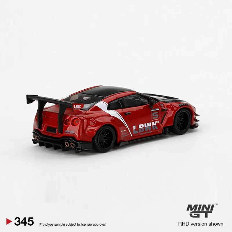 MINI GT 1:64 Model Car N GT-R R35 LB Works Livery 2.0 Alloy