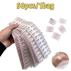 250PCS Non-Woven Band Aid Water Proof/ Hypoallergenic Hemostatic Adhesive Bandage/ Adhesive Wound Dressing Band Aid Bandage/ Medical And Childrens Hemostatic Bandage For Wounds 38x38mm.