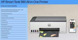 HP Smart Tank 580 All-in-One Printer