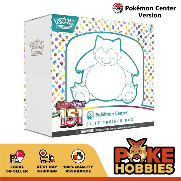 Pokémon Center Elite Trainer Box 151 Pokémon TCG: Scarlet & Violet-151 Pokémon Center Exclusive Elite
