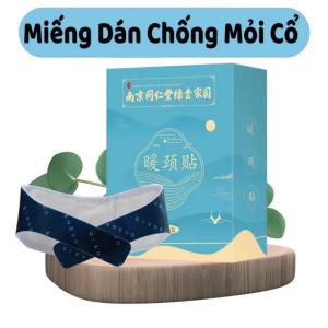 Miếng Dán Nhiệt Cổ Gáy Tái Sử Dụng – Giảm Đau Mỏi Giữ Ấm Cổ 360° Cho Dân Văn Phòng Người Ngồi Lâu-Snappy 4U