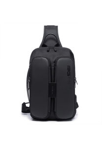 Bange Rogue USB Large Capacity Multi Compartment Bottle Ipad Hidden Travel Business Men Slingbag 防水胸包腰包单肩包腰包斜跨包