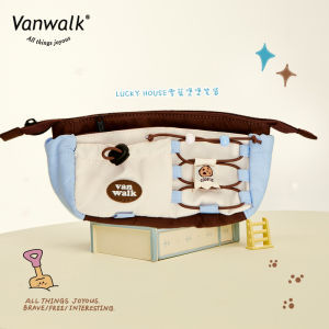 กระเป๋าใส่เครื่องเขียน ปากกา รูปปราสาทคุกกี้ บลูเบอร์รี่ ความจุขนาดใหญ่