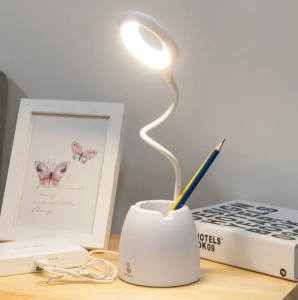 Japan Kyoto LED Table Lamp Touch Dimming USB Desk Lamp Free Shipping for Bedroom Table Lamp Pink Blue White Color Childrens Lamp for Study