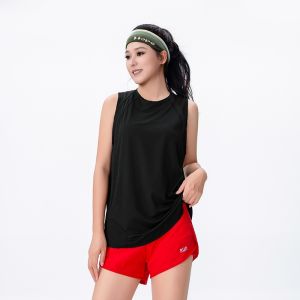 G854# Ladys Sports Dri-Fit Sleeveless Blouse Sando Running/Gym/volleyball